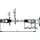 Telegärtner 100008165 RJ45 Patchkabel CAT 5e F/UTP 0.25 m Grau Flammwidrig, mit Knickschutztülle 1 St.
