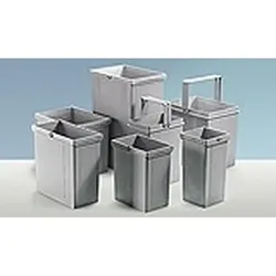 Eimer-Deckel, f.15/17/29l Eim., ArciTech / InnoTech Pull 9132386, Kunststoff gra - grau