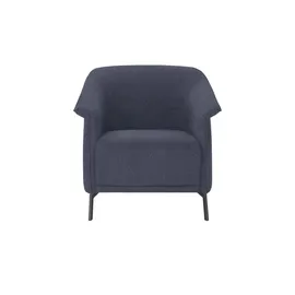 Max Schelling Sessel Lamia Mikrofaser 80 x 77 x 83 cm Blau