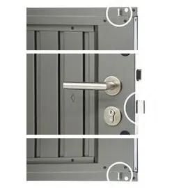 Biohort HighLine H5 2,75 x 3,15 m quarzgrau-metallic Einzeltür