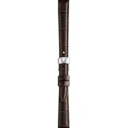 Tissot - Leder Tissot Tradition Lederband Braun 12/10mm T600042820 - alligator-prägung,braun,rind