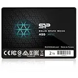 Silicon Power SSD 2TB 3D NAND A55 SLC Cache Performance Boost 2.5 inch SATA III 7mm (0.28") Internal Solid State Drive