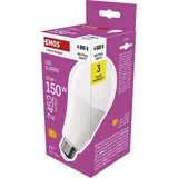 EMOS LED Lampe A80, E27 Sockel, Helligkeit 2452 lm, Neutralweiß 4000 K, 30000 h Lebensdauer, CRI min. 80, 180° Abstrahlwinkel