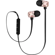 Avizar Magnetische Bluetooth In-Ear Kopfhörer Gold/Rosa