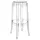 Kartell Hocker Charles 75 cm Transparent