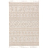 benuta | Teppich Oyo Weiß Polyester 230x160 cm | NADUVI