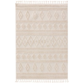 benuta | Teppich Oyo Weiß Polyester 230x160 cm | NADUVI