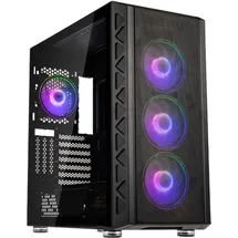 Kolink Citadel Mesh ATX ARGB Midi-Tower Gehäuse, Schwarz