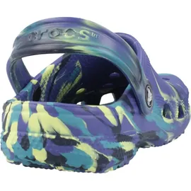 Crocs Classic Marbled Navy/Turbo Teal 29