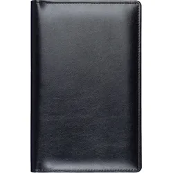 Brunnen Visitenkartenmappe Soft 12,5x20cm schwarz Packung mit 2 Stück