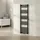 neu.haus Handtuchheizkörper Voss 1600 x 500 mm 655 W schwarz Mittelventil