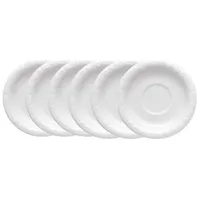 Rosenthal Maria Weiss Kaffee-Untertasse 14 cm Set6