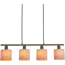 NÄVE Pendelleuchte Maron Natur 140 cm x 71,5 cm x 12 cm 4er-Set