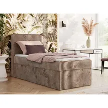 MKS Meble BOXBETT TILIANO 90/200 - Braun Cord - H3 - Links
