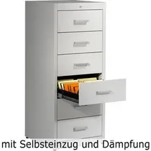 Mauser client entry Karteischrank 55,2 x 60 x 135 grau