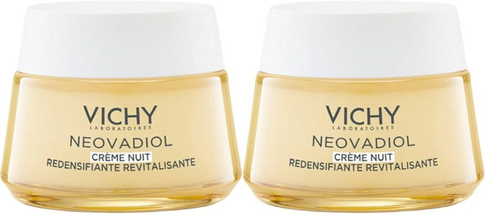 VICHY NEOVADIOL PERI-MENOPAUSE Crème Nuit Redensifiante Revitalisante 2x50 ml crème pour la peau