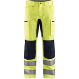 Blåkläder Blaklader 158518113399C148 Arbeitshose mit Stretch High Vis Gelb/Schwarz,