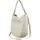 COLLEZIONE ALESSANDRO Summer Schultertasche Leder Beige