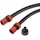 TOOLCRAFT Gartenschlauch 2 m schwarz