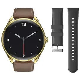 HOCO Smartwatch mit Sprechfunktion AMOLED Y22 champagner gold