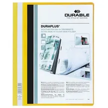 Durable DURAPLUS®, strapazierfähige Folie, DIN A4, gelb