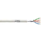 Logilink Netzwerkkabel CAT 5e SF/UTP 4 x 2 x 0.205 mm2 Grau 100 m