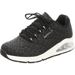Skechers Damen Schnürschuh Uno 2 In Kat Neato in schwarz