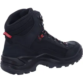 Lowa Renegade GTX Mid Herren schwarz/rubinrot 44,5