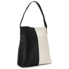 VIVANCE Shopper Kunstleder Schwarz/Weiß