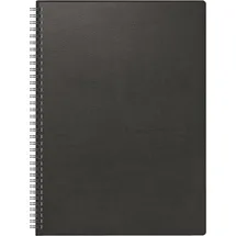 Brunnen Buchkalender Mod. 781 2025 | A4, Kunststoff, schwarz