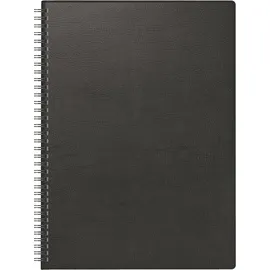 Brunnen Buchkalender Mod. 781 2025 | A4, Kunststoff, schwarz