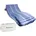 pro Antidekubitusmatratze mit Luft 200x120x22 Wechseldruckmatratze Geräuscharm 120 cm breit 20 Luftzellen Blau