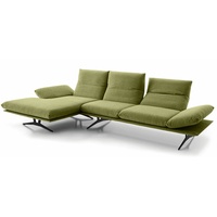 KOINOR Ecksofa Francis Stoff Grün 284 cm