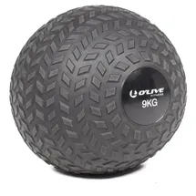 Olive Slam Medizinball Schwarz 9 kg