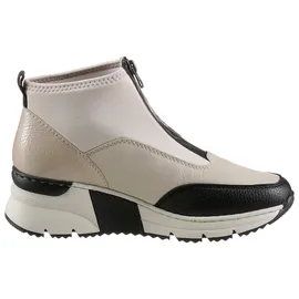 Rieker N6352 hellbeige-schwarz 40