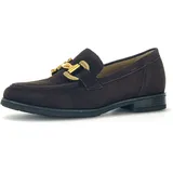 Gabor Slipper, Wechselfußbett Moderate Mehrweite G Mocca Dark-Gold