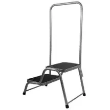 carbest Doppeltrittstufe mit Handlauf