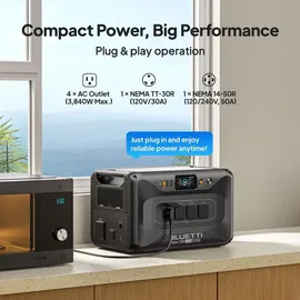 Bluetti Apex 300 + B500K Erweiterungsbatterie