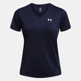 Under Armour Tech SSV- Twist Kurzarm-t-shirt - Midnight Navy / White - M