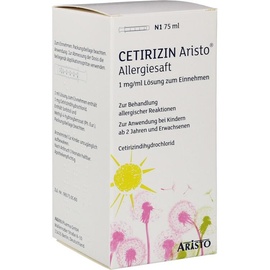 ARISTO Cetirizin Aristo Allergiesaft 1 mg/ml