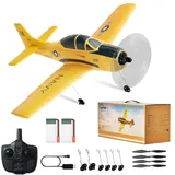 Vevor RC-Flugzeug, 2,4 GHz 4-Kanal-Fernsteuerungsflugzeug mit 6-Achsen-Gyrostabilisator, flugbereites Trainerflugzeug-Spielzeug mit 2 Batterien, RC-Segelflugzeug für Erwachsene, Kinder, EPP 2,4GHz 3D/6G Modus 4-Kanal-Steuerung