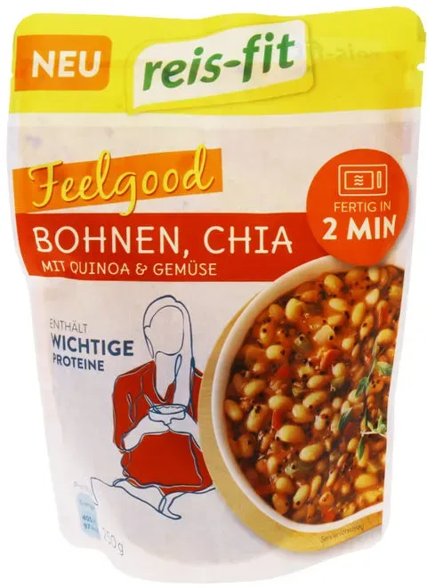 Reis-Fit Feelgood Bohnen & Chia