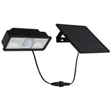 GLOBO Außenleuchte Kunststoff H 9,0 cm 1x LED schwarz