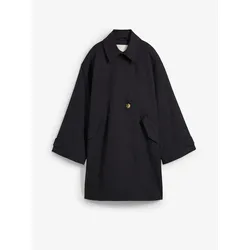 bonprix Trenchcoat in A-Linie, schwarz, 44