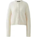 Oui ILAYA Strickjacke Weiß 42