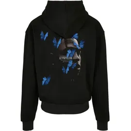Upscale by Mister Tee Le Papillon Heavy Oversize Reißverschlusspullover Black XS