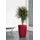 LECHUZA Cubico 30 Komplettset 30 x 30 x 56 cm scarlet rot hochglanz