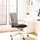 Intirilife Sitzkissen 45 x 36 x 7 cm Schwarz