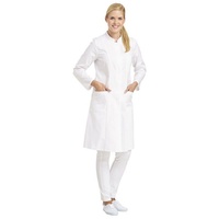 Leiber Arbeitsjacke Leiber Damen Mantel langarm weiß, 08/5791 S