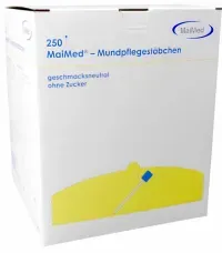 MaiMed Mundpflegestäbchen, ohne Zucker 76609 , 1 Box à 250 Stück